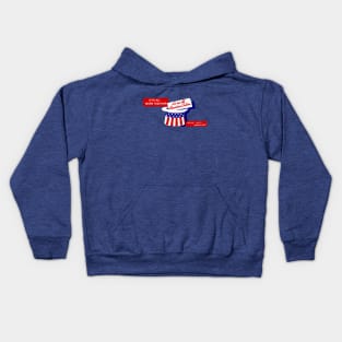 1950s Lets Work Together, America! Kids Hoodie